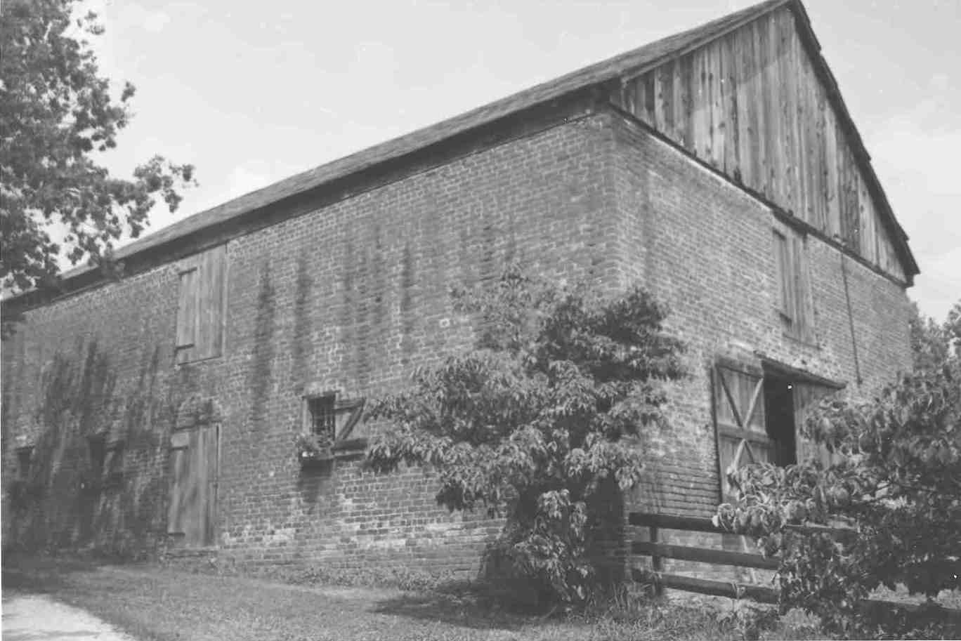 Back stables entry...early 20th century